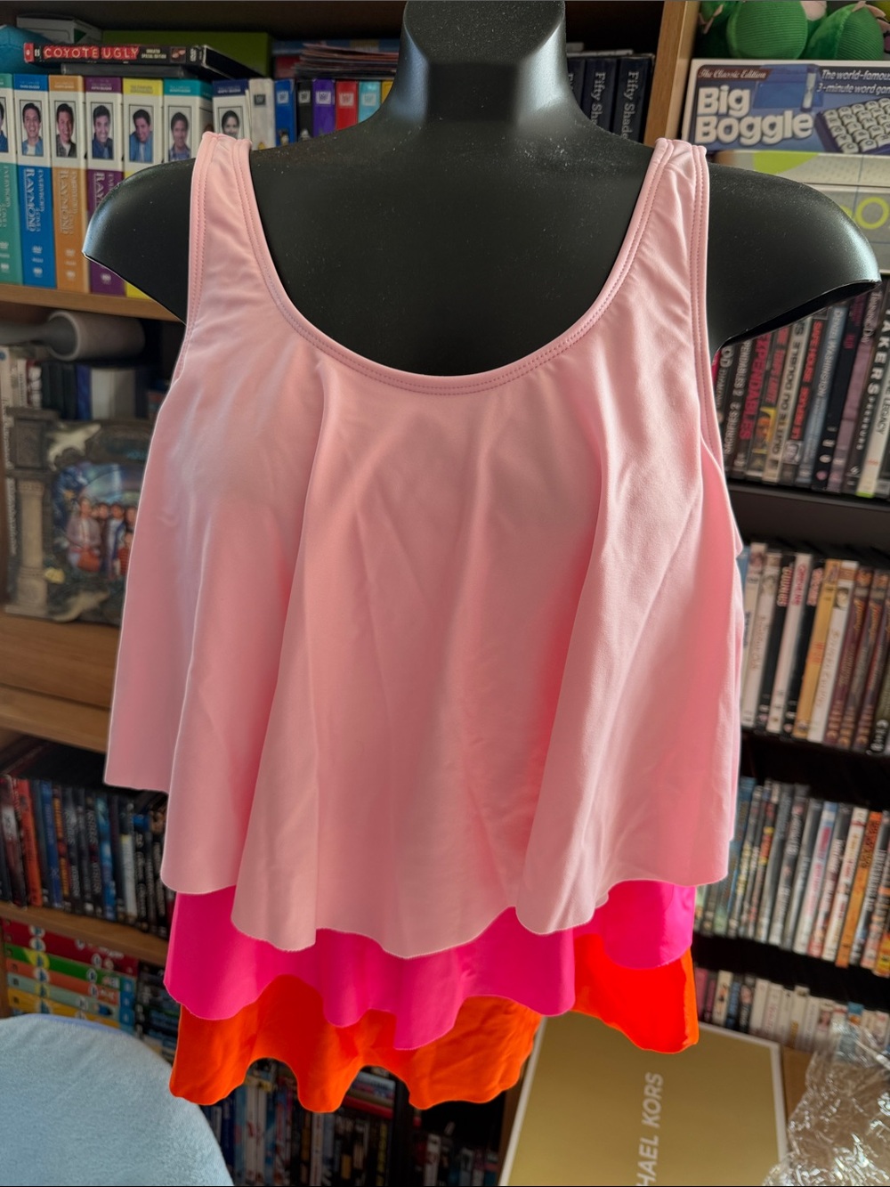 SALE 💜 Pink Tankini Top Size 2XL